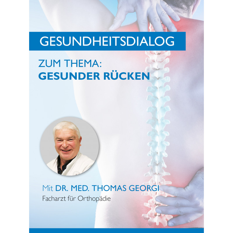 Ankündigung mit Foto von Dr. Georgi