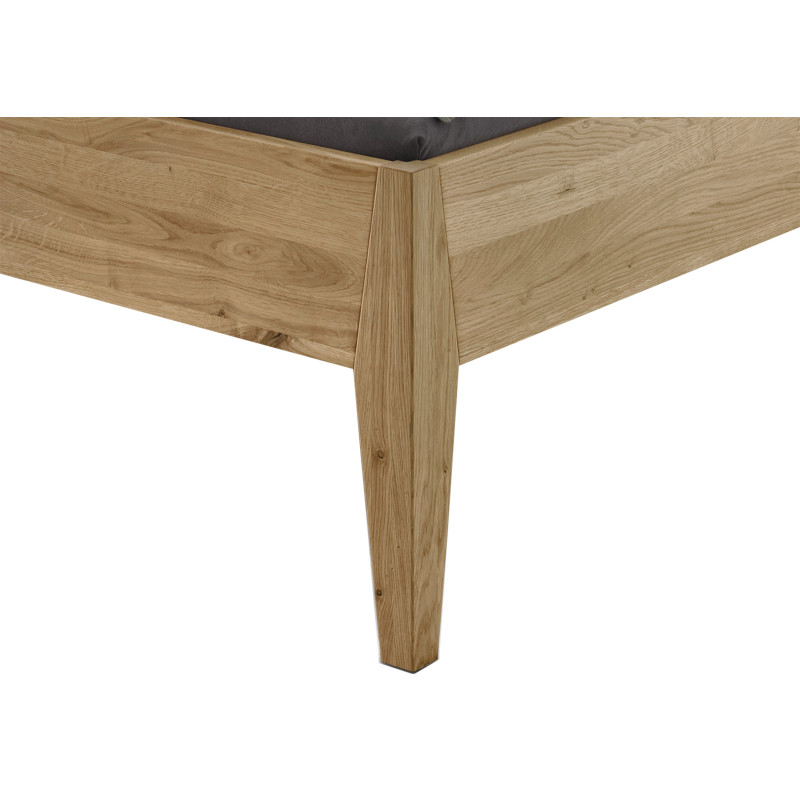 Holzfuß von Massivholzbett MOD