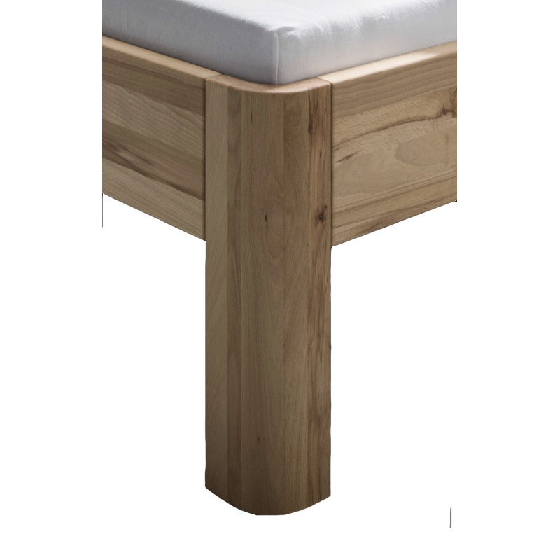 Optional: Rundfüße des Massivholzbettes "CL"