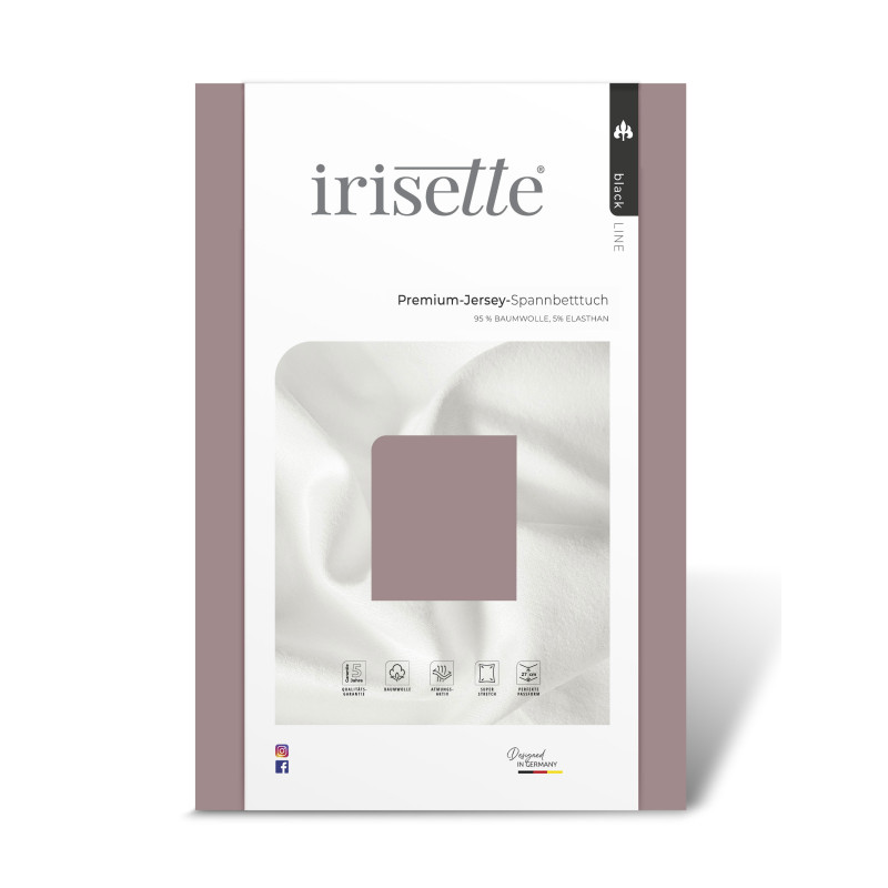 Irisette Spannbettlaken rosa